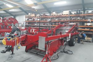 Blik in de werkplaats van VSS Machinebouw