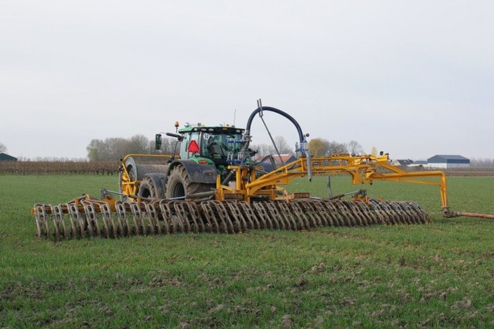 Sleepslangbemesting in wintertarwe: meer rendement en betere uitstoeling