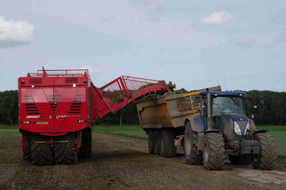 Een rondje is één kipper vol. 