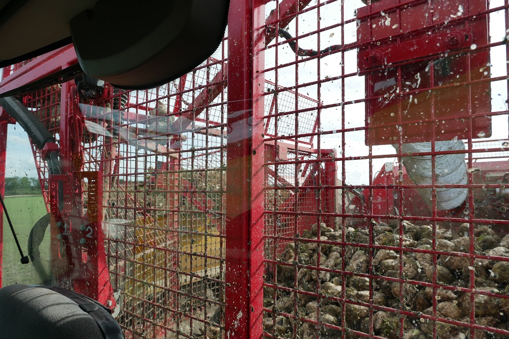 Goed zicht op de bunker vanuit de cabine. (Beat Eater)