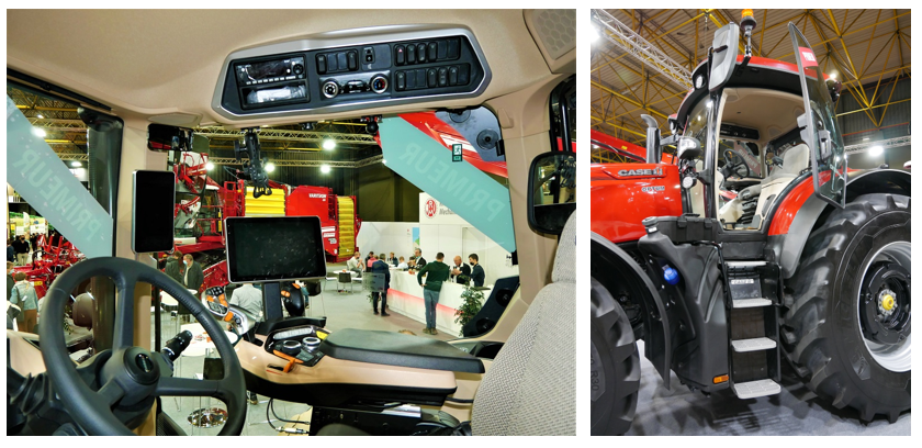 Evax/Riemens tonen CASE IH Optum, AgXtend en Grimme primeurs op Interpom