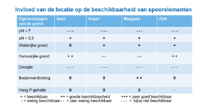 Locatie en spoorelementen