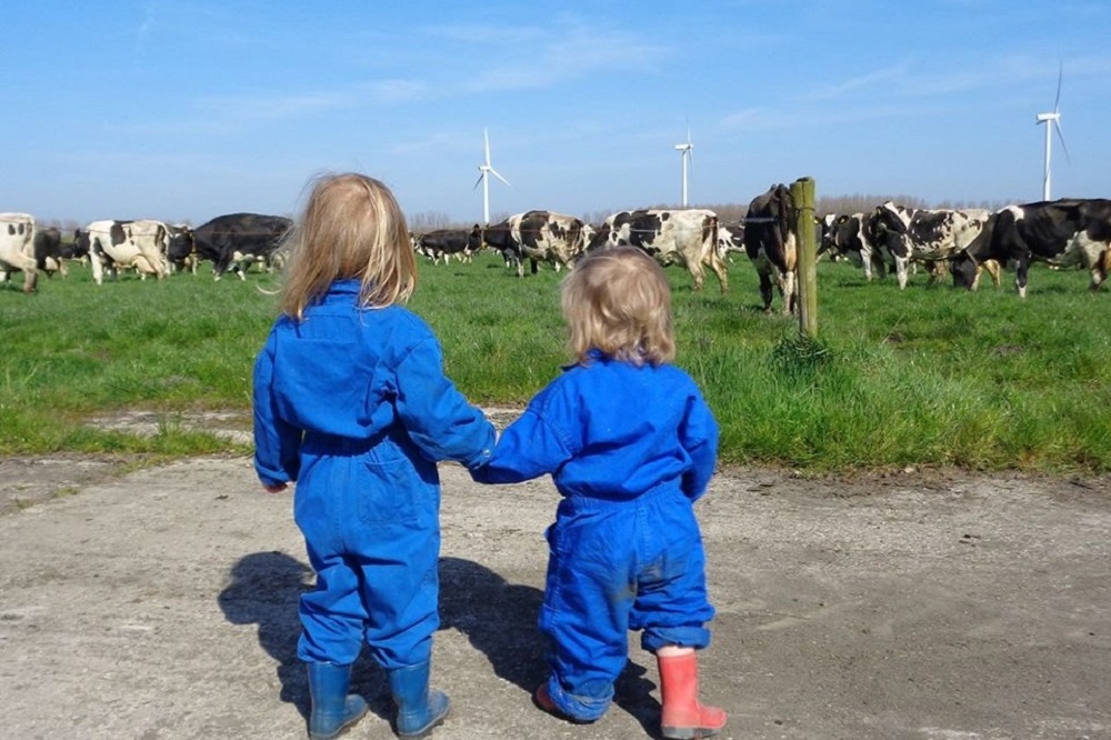 Kinderdagverblijf op melkveehouderij en akkerbouwbedrijf Burgmans