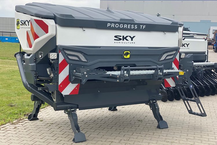 Flexibel zaaien met SKY PROGRESS TF zaaimachine