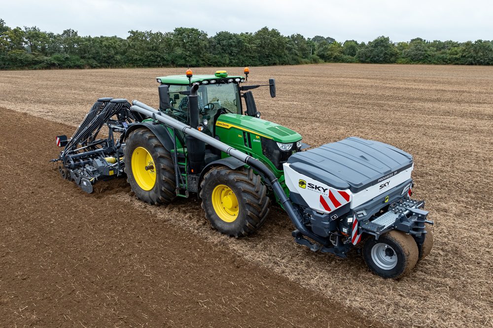 Flexibel zaaien met SKY PROGRESS TF zaaimachine