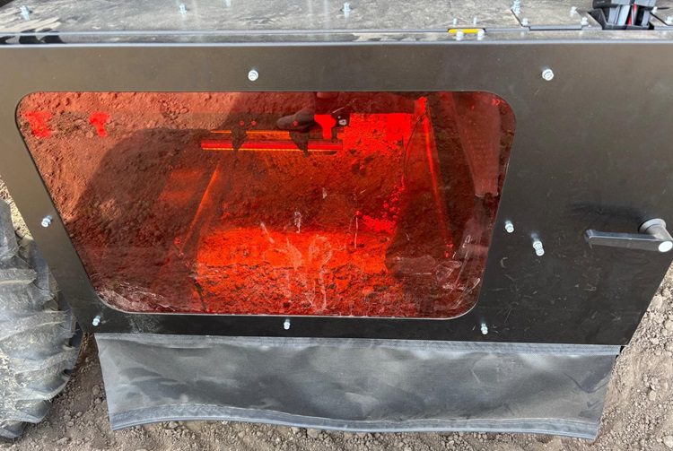 TOR-laserrobot maakt eerste meters