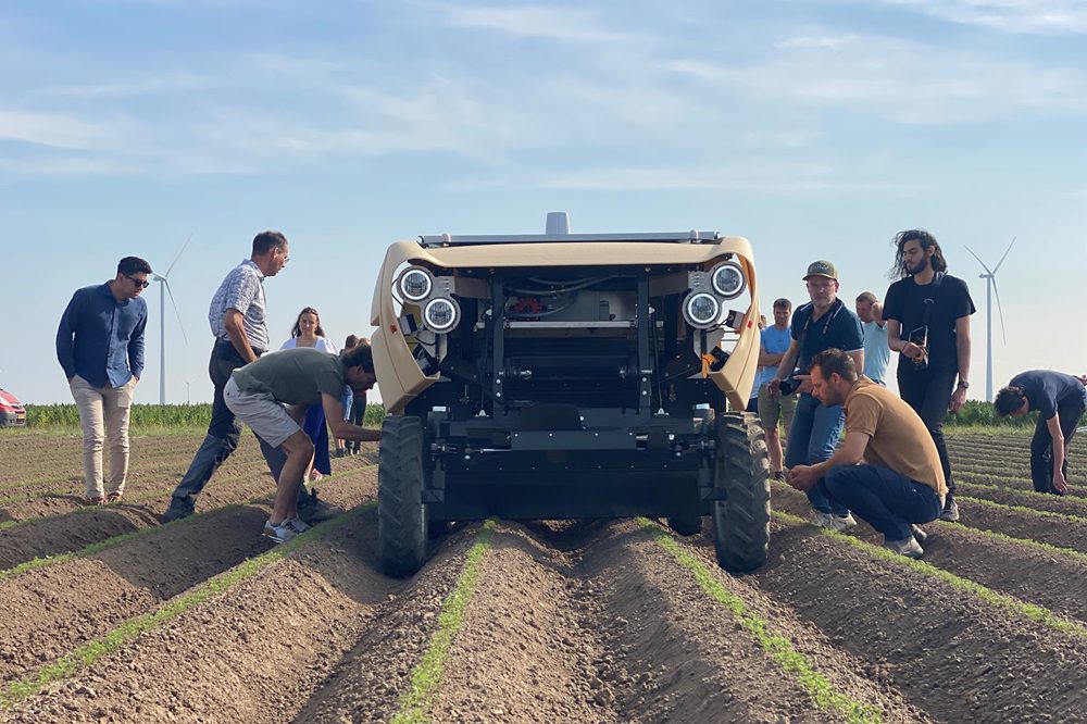 TOR-laserrobot maakt eerste meters