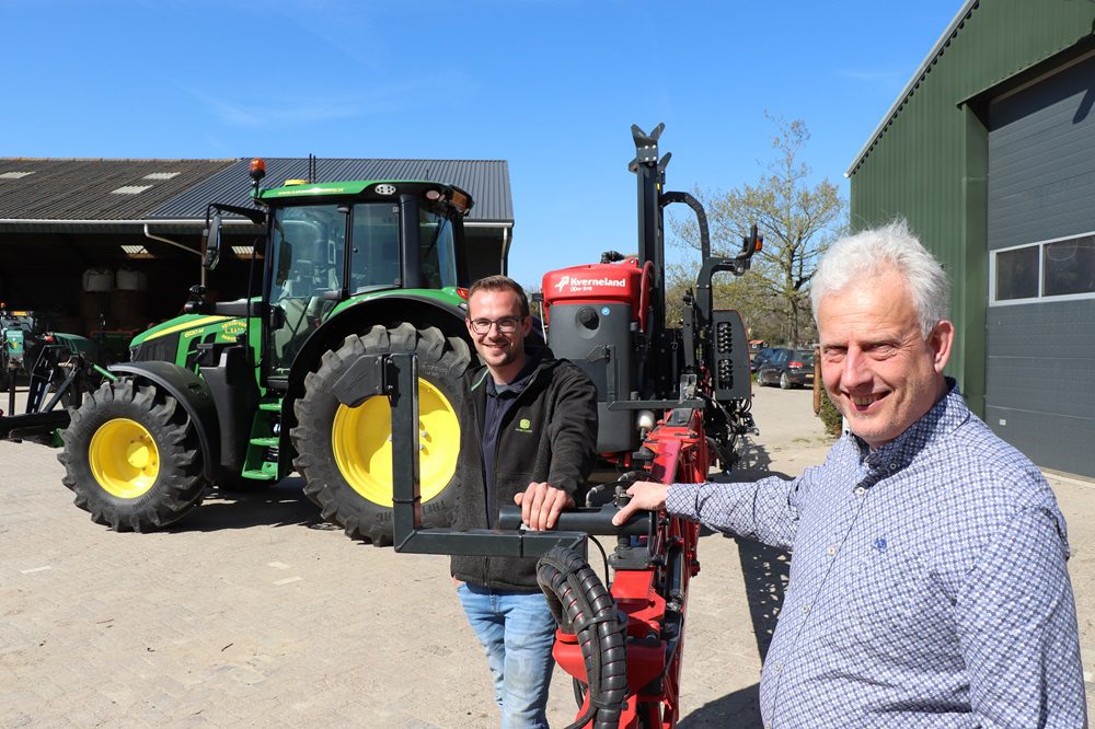 "Wij gebruiken de spotsprayer in weilanden en akkerbouwgewassen"