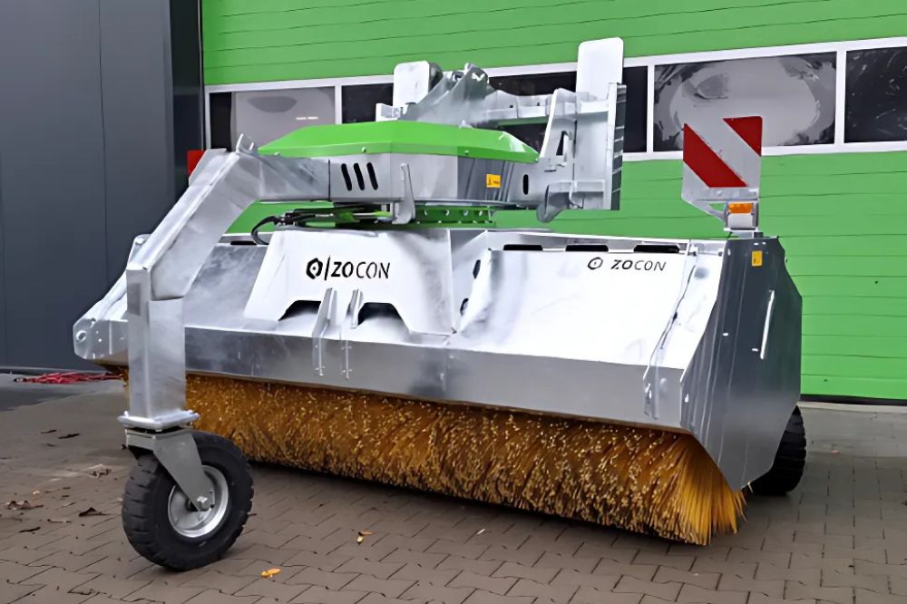 Zocon presenteert veegmachine voor het zware werk