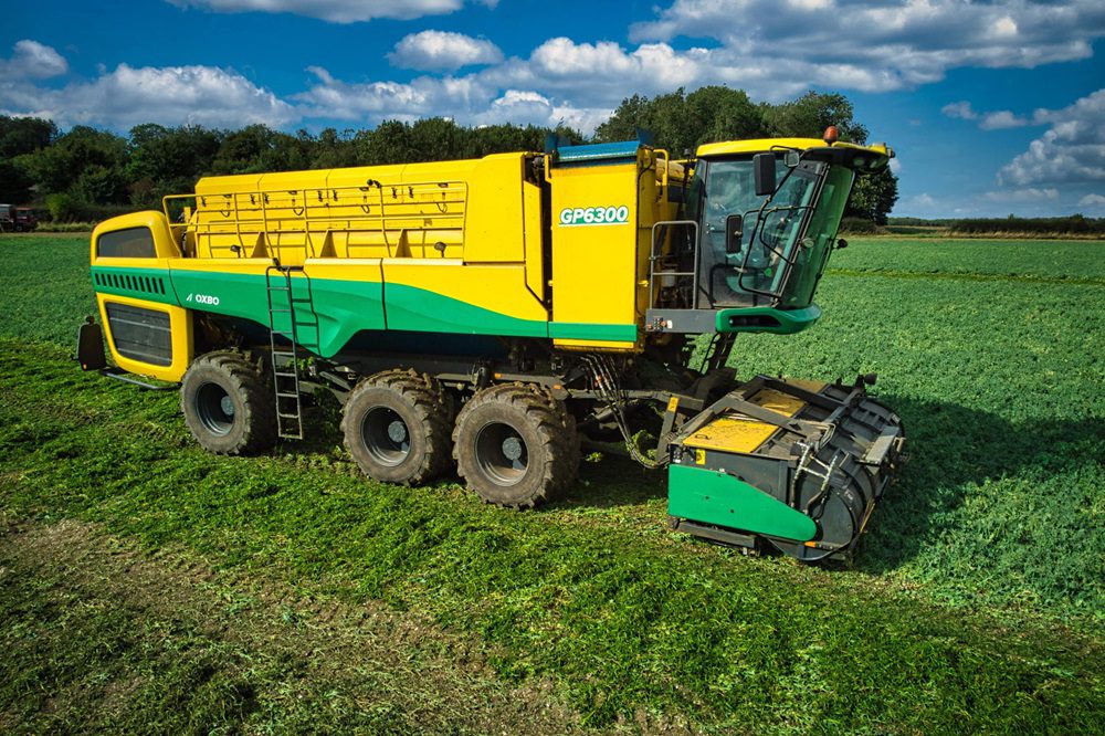 Oxbo introduceert de GP6300 erwtendorser