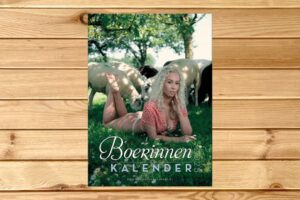 Boerinnen kalender legt vinger op zere plek