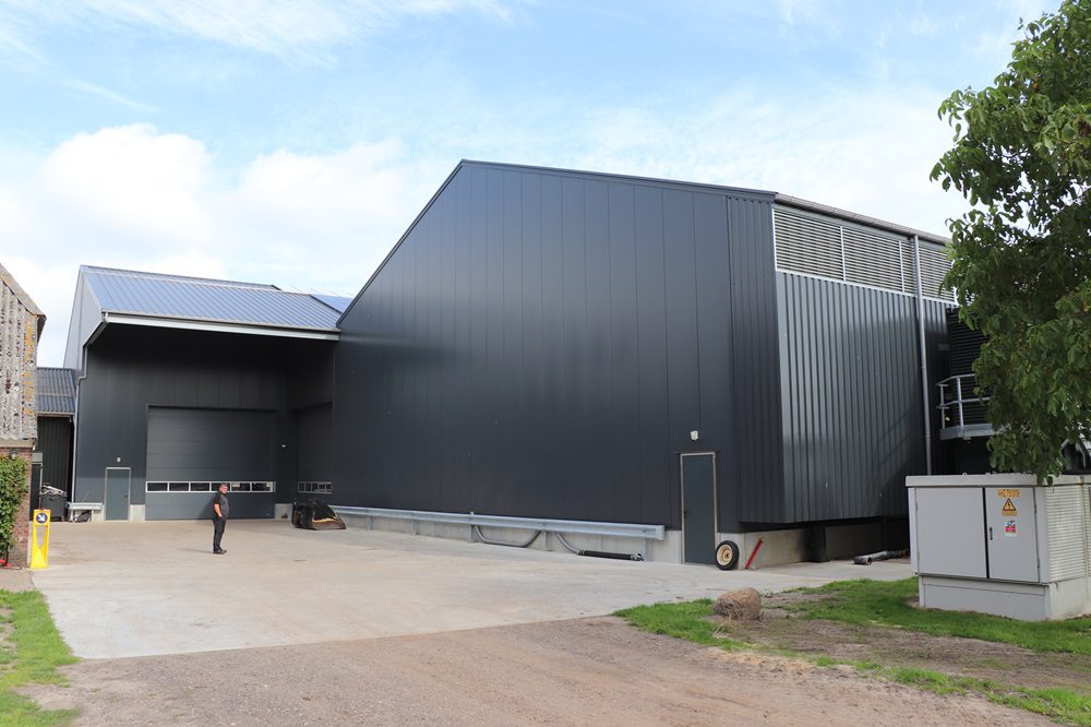 Nieuwe bewaarschuur voor boeren uit de wijde omgeving