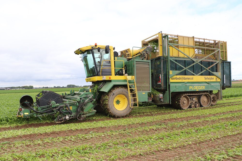 "Dankzij het wielstel kunnen wij op grotere afstanden oogsten"