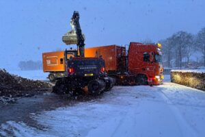 Sneeuw zorgt voor uitdagingen in bietenaanvoer bij Cosun