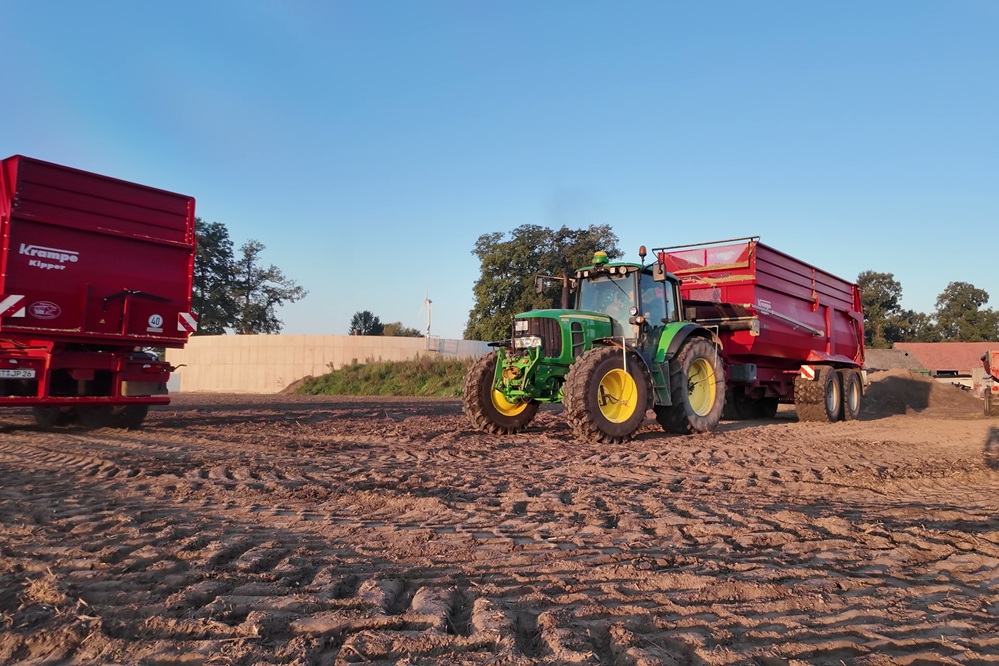 Juiste bandenspanning levert meetbare brandstofbesparing op bij transportwerk