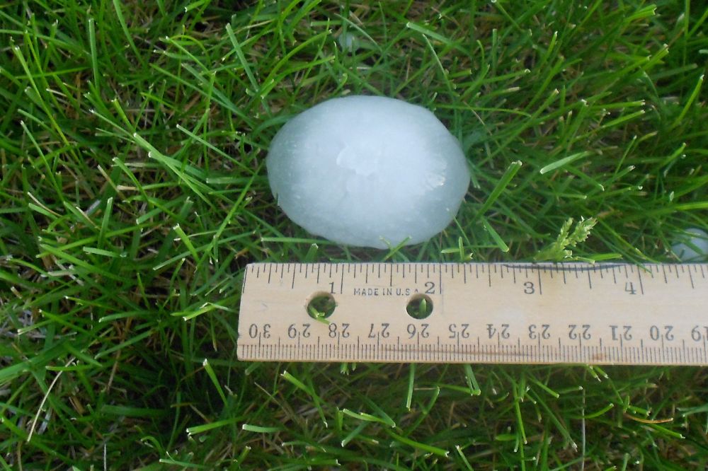 Hagel treft glastuinbouw en akkerbouwers in Flevoland