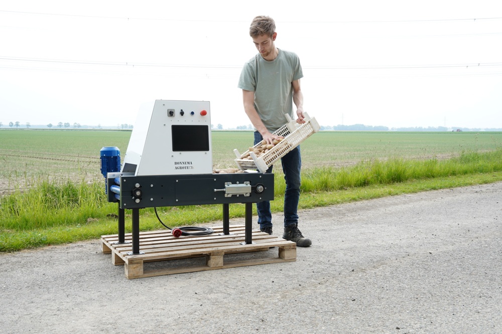 Bonnema AgroTech ontwikkelt machine voor beoordeling pootgoedmonsters