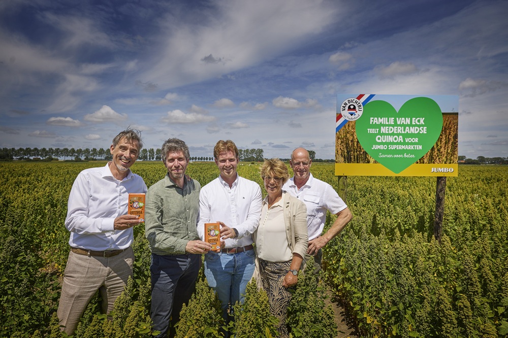 Jumbo kiest voor biologische quinoa uit Nederland
