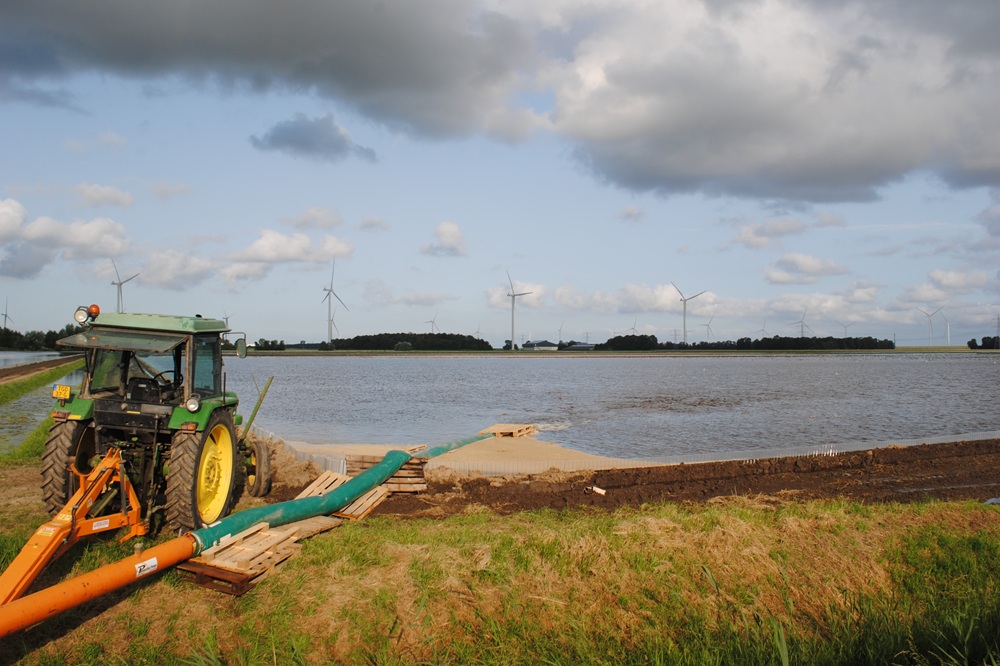 Waterschap Zuiderzeeland trekt verbod op inundatie met oppervlaktewater in