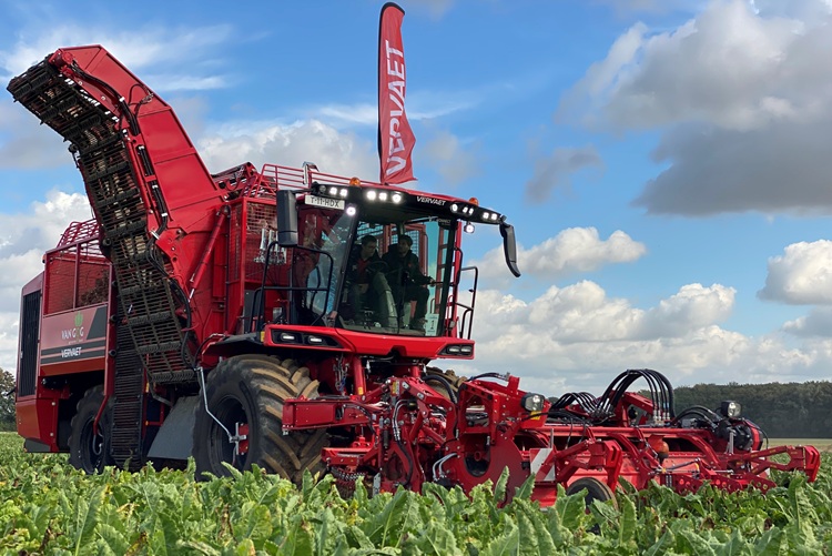 Bietenrooiers in actie op de SugarBeetExpo Bietenrooiers in actie op de SugarBeetExpo