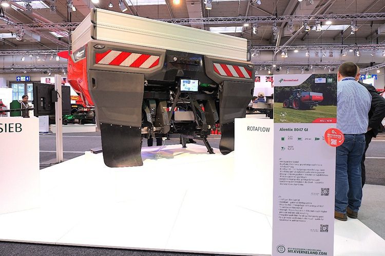 Kverneland strooier.750