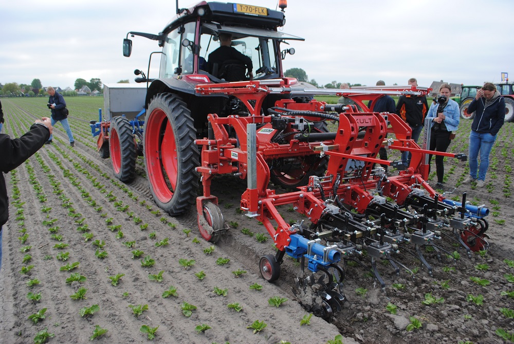 Mechanische onkruidbestrijding met Kült Kress